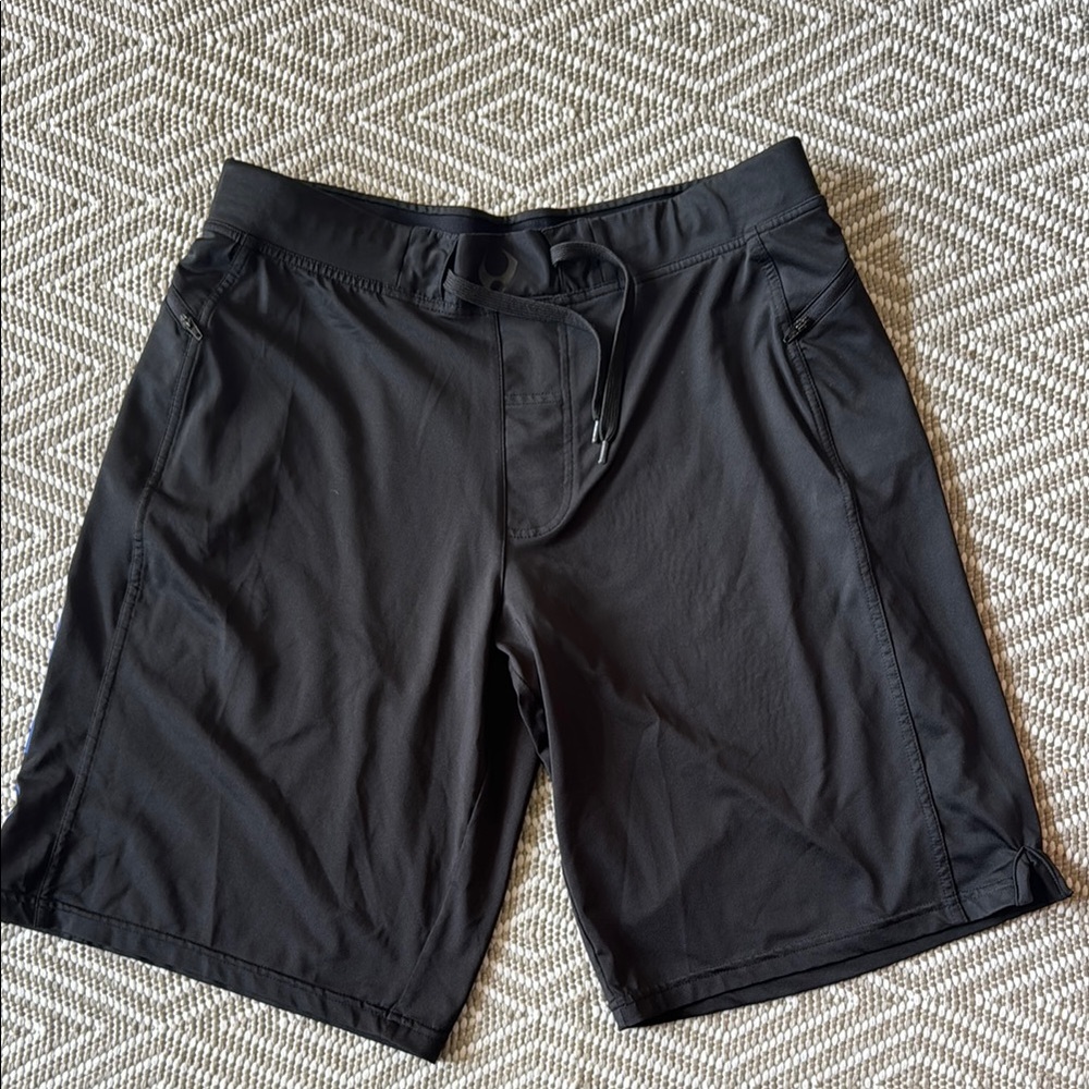 Hylete Black and Blue Performance Shorts